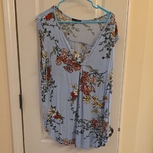 Papermoon Blue Floral Blouse